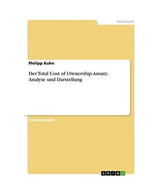 Der Total Cost of Ownership-Ansatz. Analyse und Darstellung, Kuhn, Philipp