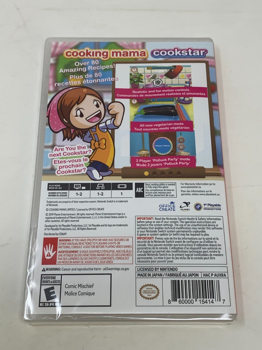 Cooking Mama Cookstar - Nintendo Switch for sale online | eBay