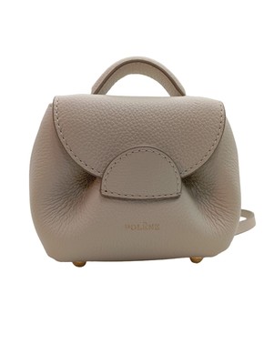 POLENE Minitasche Mini Damen Tasche wollweiß Casual-Look