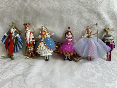 Patience Brewster by Mackenzie Childs Nutcracker Suite Mini Ornament Set m26-6