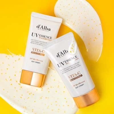 [Set of 2] d'Alba dAlba Vita Capsule Anti-Aging Sun Cream 50ml + 50ml K-Beauty