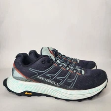 Merrell Moab Flight Shoes Trail Hiking Running Sneakers Womens 7.5 Vibram Soles