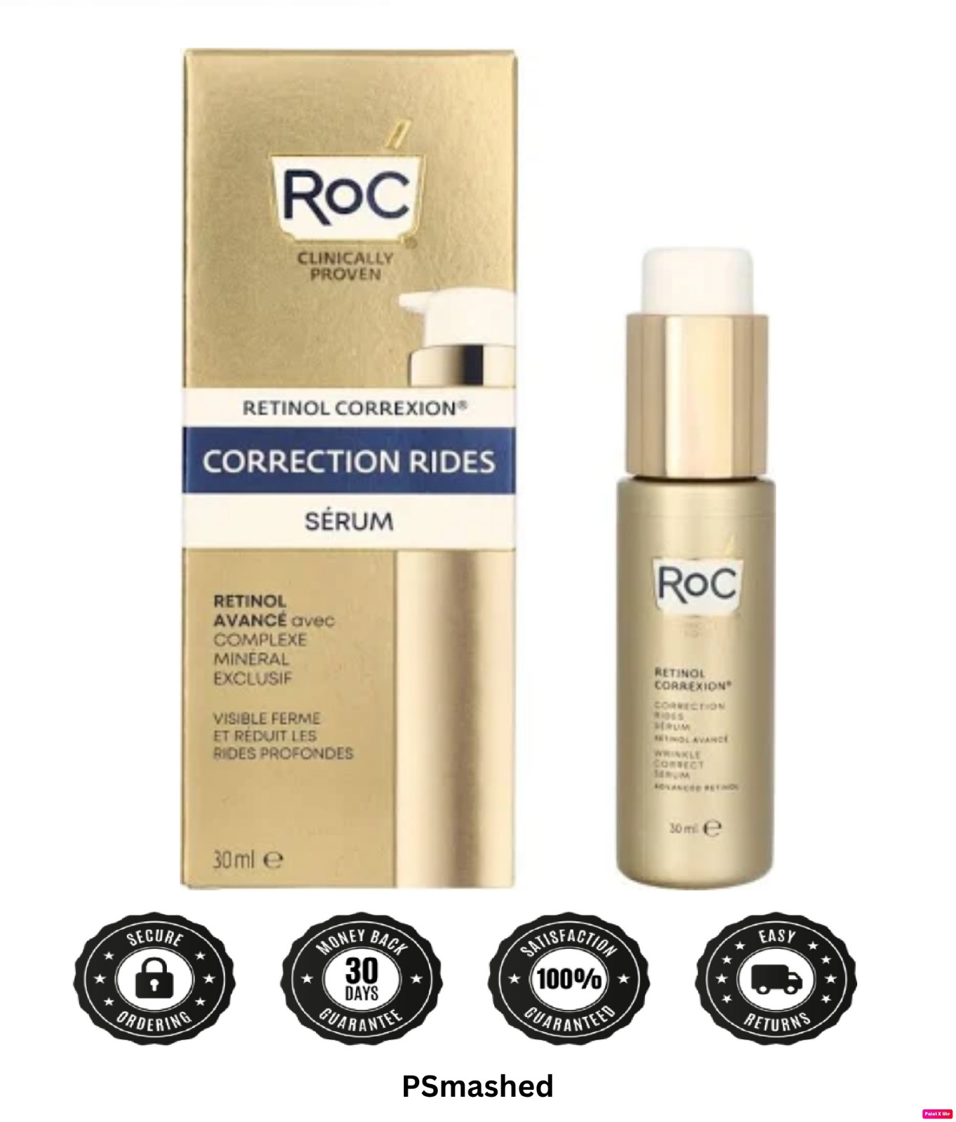 RoC Clinically Proven Retinol Correxion Wrinkle Correct Serum 30ml . - Image 3