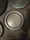 1800s Pewter Charger & 3 Pewter Plates  Fresh Estate Find — photo 4