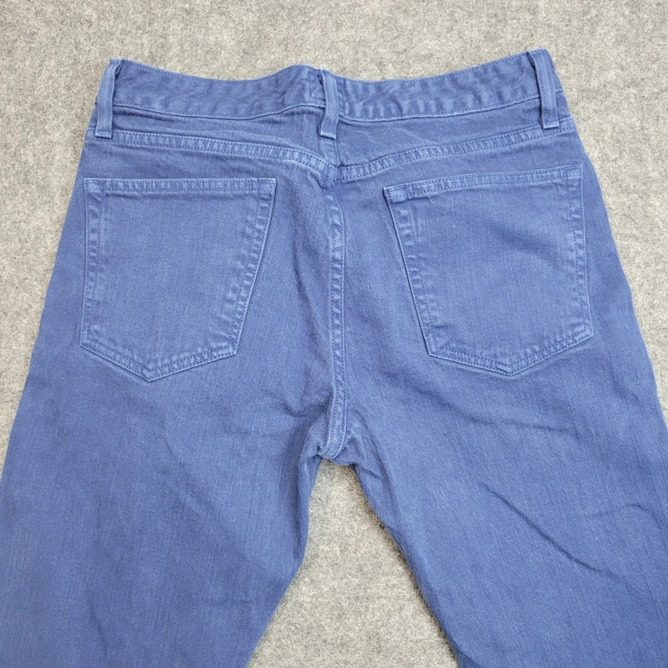 Pantalones de mezclilla de viaje Bonobos de colección para hombre 32x34 azules calce recto hechos en EE. UU. minimalistas informales Foto 4 de 4