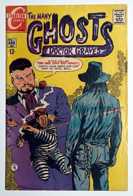 Many Ghosts of Dr. Graves #15 Charlton Comics 1969 First Print