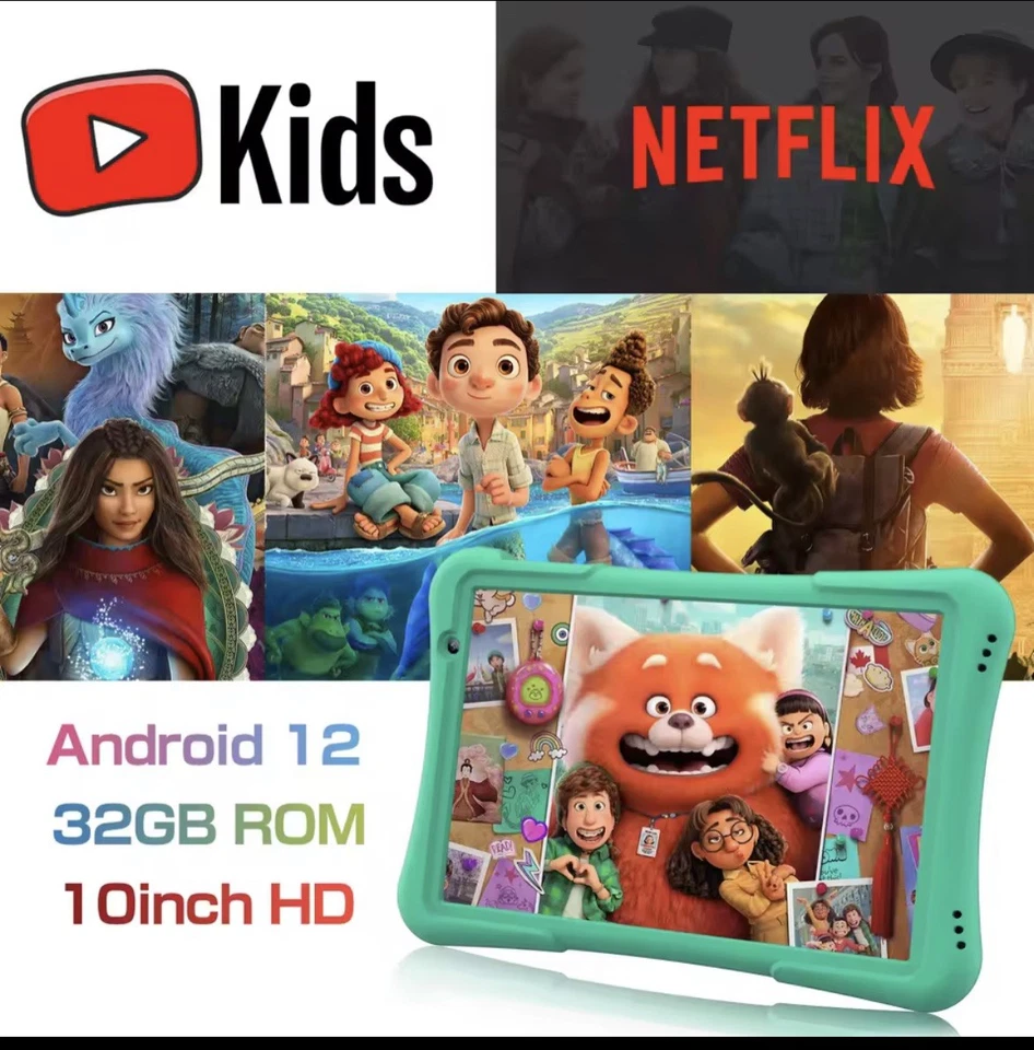 Tablette Android pour enfants PRITOM 10 pouces, 4 Go - Photo 3/4