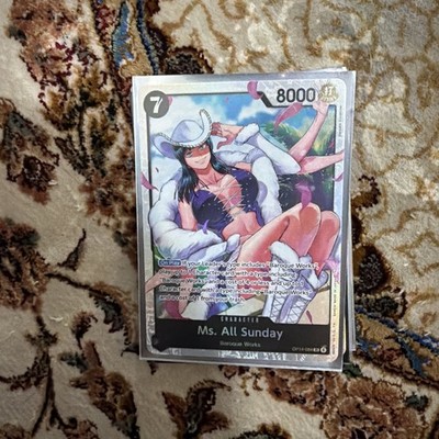 One Piece Card Game - Ms. All Sunday OP14-084 SR Super Rare Englisch