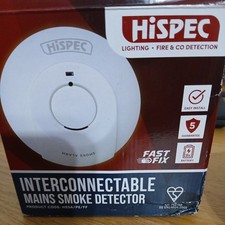 HiSPEC Interconnectable Mains Smoke Detector Alarm HSSA/PE/FF 