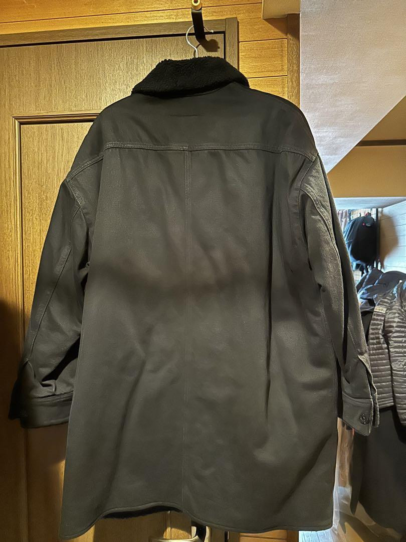 Used Maison Margiela Oversized Shearling Jacket Outer Women Size S 