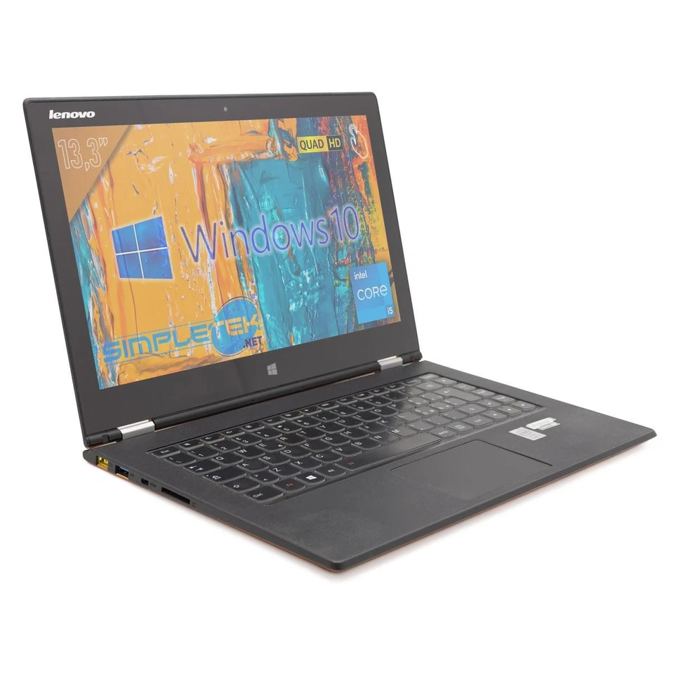 Lenovo Yoga 2 Pro Core I5 Qhd + 4gb RAM 120gb SSD Win10 Convertibi Aufbereitet - Bild 4 von 4