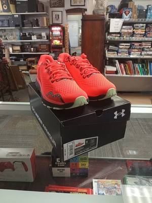 Under Armour Men's UA HOVR Infinite 4 Running Shoes Red/Black  Size 11