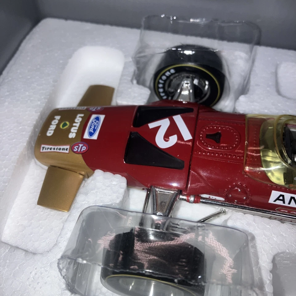 1:18 A MODEL CLASSIC LOTUS 49B FORD #12 MARIO ANDRETTI USA GRAND PRIX Q9004 F1 - Image 2 of 4