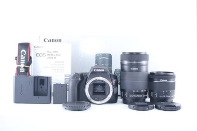 Canon EOS KiSS X10 Double Lens Kit (Fully Functional) H142