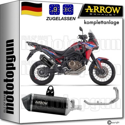 ARROW KOMPLETTANLAGE OP SONORA TIT SCHWARZ HONDA AFRICA TWIN 1100L 2024 24