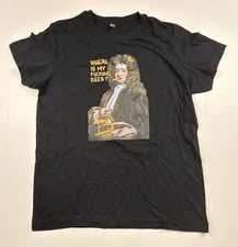 Clique Basic T Shirt Where Is My F**ing Beer Size Medium Black Size Medium