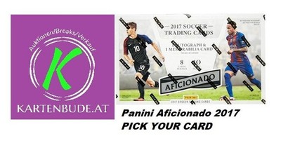   2016-17 Panini Aficionado*PICK YOUR CARD*