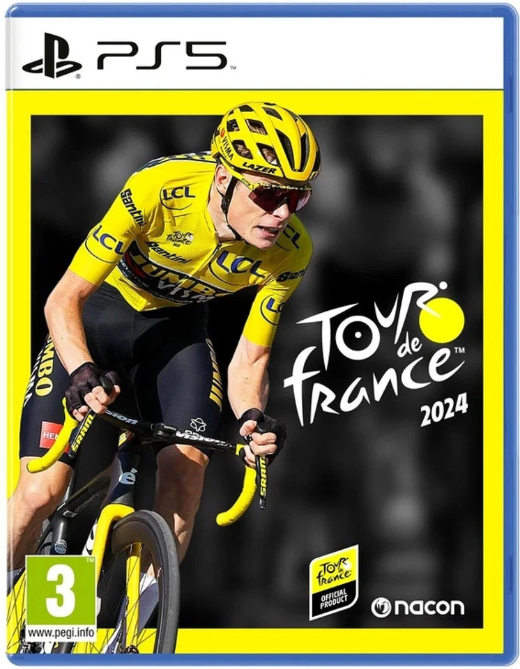 Jeu PS5 Tour De France 2024 Complet Très Bon État