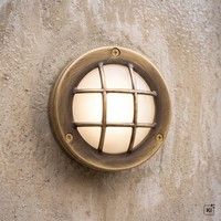 Premium AußEn Wand Lampe Aus Messing IP64 Rostfrei Robuste Schiffsleuchte Haus