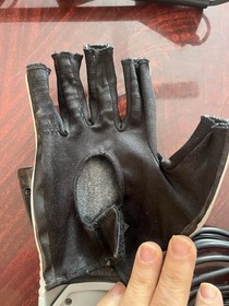 NES Nintendo Power Glove CIB - Box - Manual - TESTED - 2 Games Free shipping !