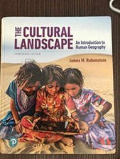 Cultural Landscape, The: An - Hardcover, by Rubenstein James - Very Good