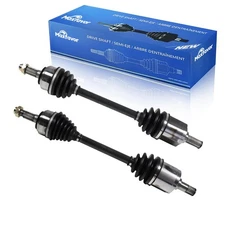MAXFAVOR Front CV Axle Shaft Assembly for Honda Civic RT 4WD 1.6L Auto 1989-1991