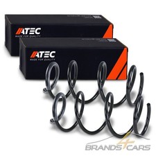 ATEC 2x FAHRWERKSFEDER FEDER VORNE FÜR NISSAN NOTE RENAULT CLIO 3 MODUS