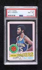 1977-78 Topps White Back Billy Knight #110 PSA 8 0e1c