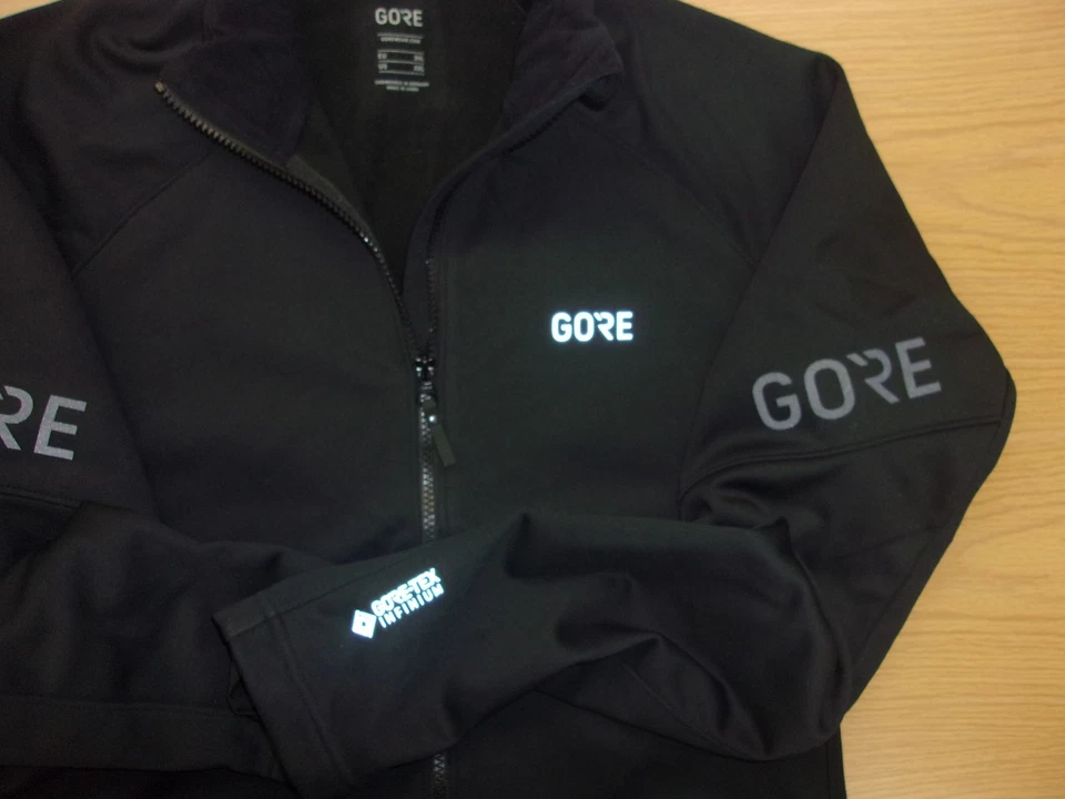 GORE BIKEWEAR C3 GORE-TEX INFINIUM Thermo Jacket Full Zip Men's 2XL - Black NEW - Image 2 of 4
