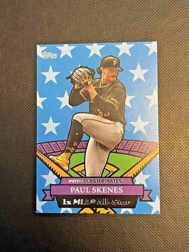 Paul Skenes 2025 Topps Archives MLB All-Star Card # 07AS-25 Pirates