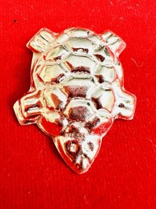 999 Silver Hindu Religious Lord Vishnu Turtle Kachua Abundance, Money In Life
