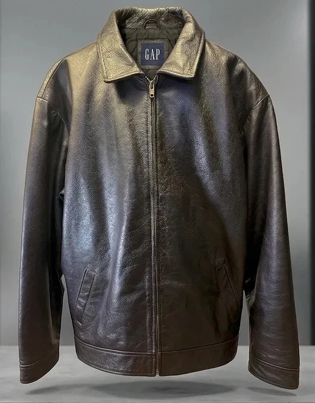 gap leather jacket products for sale | eBay UK