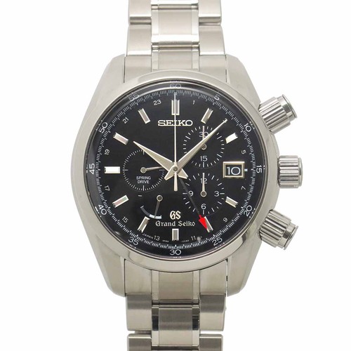 SEIKO Grand Seiko Spring Drive SBGC003 9R86 0AA0 Black Dial GM...