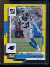 2022 Donruss Jeremy Chinn Yellow Press Proof Carolina Panthers #241