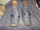 REPRO CIVIL WAR BROGANS SIZE 8 DEFORMED.