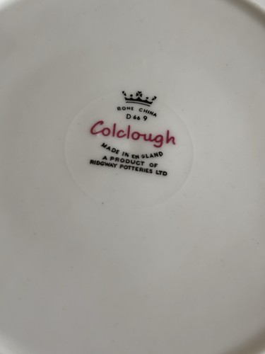 Colclough Ivy Leaf Tea Plates X 5 Bone China Made In England Small Plates - Picture 8 of 12