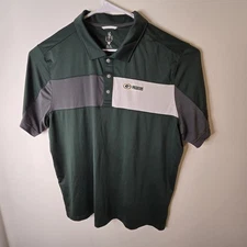 Green Bay Packers Mens XL Logo Green NFL Golf  Polo Shirt Cutter & Buck 