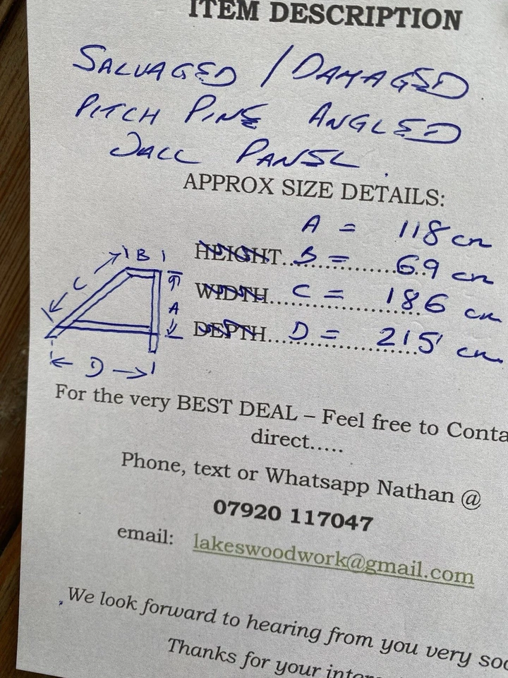 PAINÉIS DE PAREDE DE PINHO ANTIGOS / Escada, CASTELO GÓTICO / IMPONENTE - RECUPERADO - Imagem 2 de 4