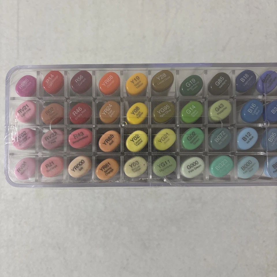 Original: Brandneu Versiegelt. Zu Copic Sketch Marker Basic 72 Farben Set - Bild 3 von 4