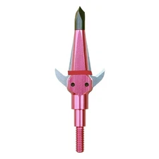 100 Grain 1.50" Cut Pink Low Pound + 1 Practice Head & DVD (3 Pack),Pink