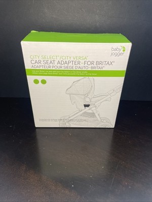 NIB Baby Jogger Car Seat Adapter Britax￼ City Select And City Versa