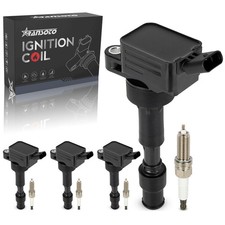 RANSOTO UF816 Ignition Coil Pack and Spark Plug Set for Hyundai Kia 2.0L