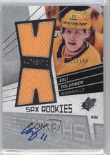 2018 SPx 08-09 Retro Rookies Jersey 71/199 Tier 1 Eeli Tolvanen #08A-ET Auto n7r