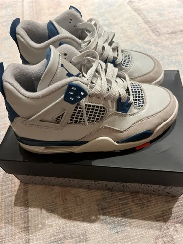 Air Jordan 4 Retro “Military Blue” Sz 5Y