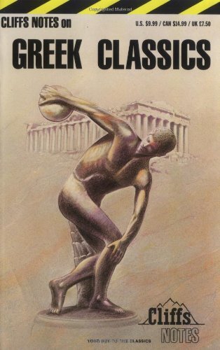 Greek Classics (Cliffs Notes) By Mary Ellen Snodgrass - Picture 1 of 1
