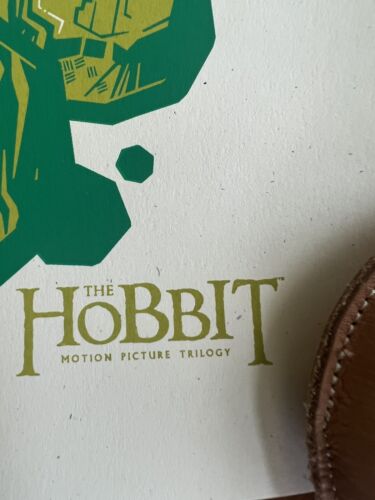 "DER HOBBIT AZOG WETA EINZIGARTIG SUPER SELTENE LITHOGRAPHIE 36""x24"" - Bild 2 von 11