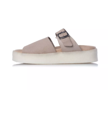 Clarks Originals CREPE SLIDE Ladies Sand Suede Leather Sandals Uk