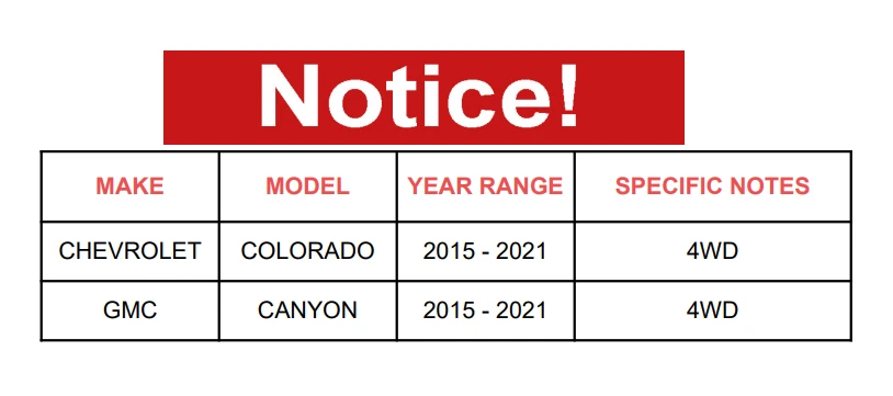 Buje de cojinete de rueda delantera 4x4 2 piezas para Chevy Colorado GMC Canyon 2015 2016-2022 Foto 2 de 4