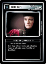 Star Trek CCG 1E - Q-Continuum - Subsection Q, Paragraph 10