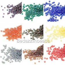 1,000 Transparent Rainbow AB #11 Miyuki Delica Loose 11/0 Small Glass Seed Beads